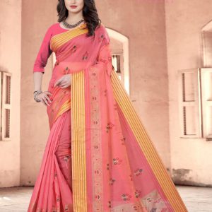 Shop Wide Collection Of Electronics This Fall - Krina Cotton Silk Saree 3