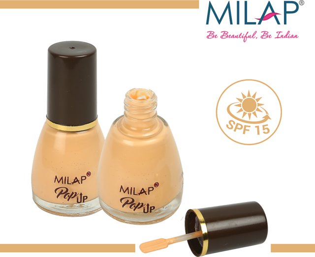 Best Weightless Matte Liquid Foundation in India – MILAP Pop Up 15ml (4)