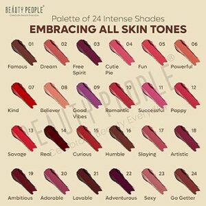 Beauty People Matte Liquid Lip Color SPF 15 Long‑Lasting Shade 2 1 - Beauty People Stay on Matte Liquid Lipstick SPF 15 Long‑Lasting Shade - DsonMart - 1