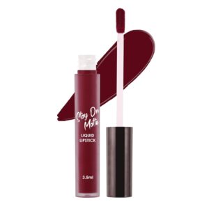 Beauty People Stay on Matte Liquid Lipstick SPF 15 Long‑Lasting Shade
