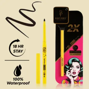 Beauty People Bold Kajal – Soft & Smooth Waterproof Kohl, Up to 18‑Hr Wear