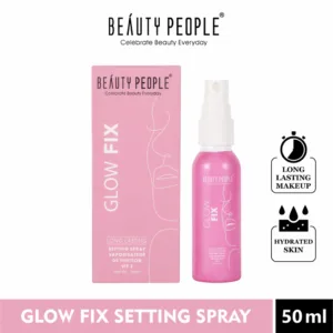 Beauty People Glow Fix Setting Spray – Hydrating, Long-Lasting Makeup Look