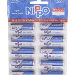 Nippo Hyper 3UM AA Battery – Ultra Long-Lasting Power Cell for Everyday Use Pack of 10