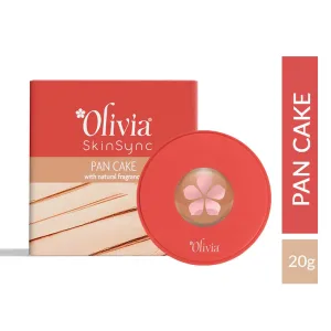 Olivia Waterproof Pan Cake Foundation – Full-Coverage, Sweat‑Resistant Compact