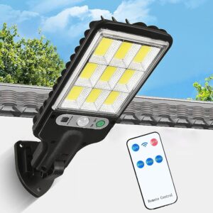 Solar LED Street Light – Motion Sensor & Remote Control