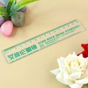 Premium Transparent Plastic Scale – Stylish 15cm Stationery Ruler