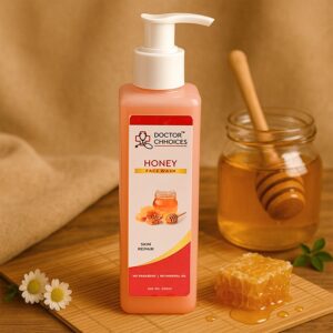 Doctor Chhoices Honey Face Wash – 200ml | Natural Skin Repair Cleanser (1 Pc)