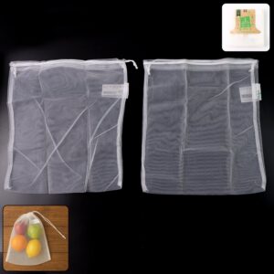 Reusable Mesh Produce Bags – Eco-Friendly, Washable Grocery Storage