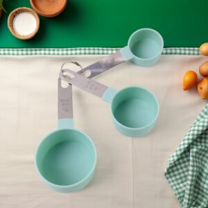 Measuring Cups Set – 3 Pc Kitchen Measuring Tools (1/3, 1/4, 1/8 Cup)