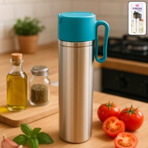 Fresh Oil Pourer Bottle – Stainless Steel 1000ML (1 Pc)