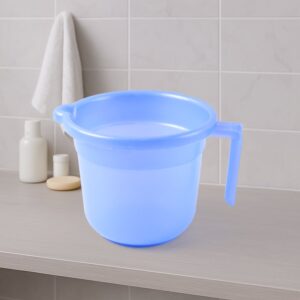 Unbreakable Plastic Bath Mug – Durable 1 Litre Multipurpose Water Mug