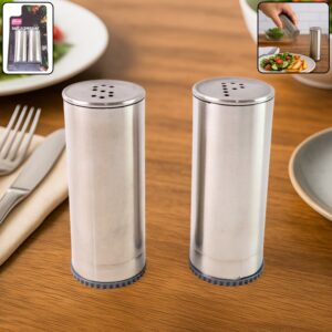 Stainless Steel Shaker Set – Sleek & Modern