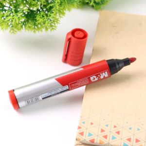 Red Ink Quick-Dry Marker – Bold Tip, Waterproof, Long-Lasting Writing Solution