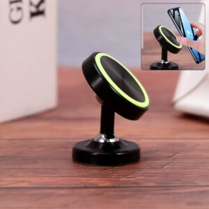360° Rotating Magnetic Phone Holder Stand – Strong Grip & Compact Universal Mount