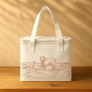 Insulated Thermal Lunch Bag – Aluminum Foil Cooler Tote for Lunch, Tiffin & Grocery (1 Pc)