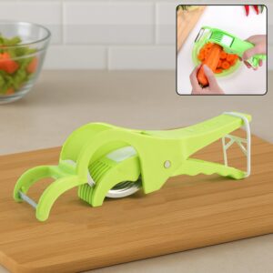 2-in-1 Vegetable Peeler and Slicer Tool – Effortless Peeling & Slicing for Home Kitchens