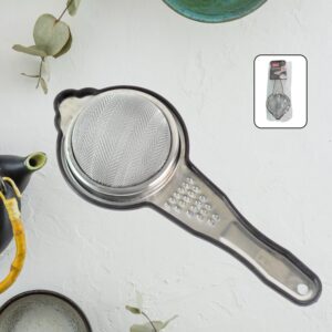 Heavy-Duty Stainless Steel Fine Mesh Tea Strainer – 1 Pc | Multi-Purpose Kitchen Tool
