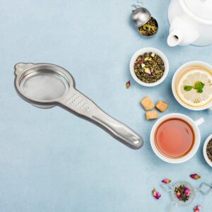 02 8e9bc7d4 6359 4b45 a2ab 20d8fcb6902d - Heavy-Duty Stainless Steel Fine Mesh Tea Strainer – 1 Pc | Multi-Purpose Kitchen Tool (1 Pc) - DsonMart - 1