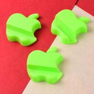 Apple-Shaped Plastic Mobile Phone Holder – Compact & Stylish Desktop Stand