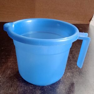 6cf06825 8e61 4039 baa3 54bbed4c06a6 - Unbreakable Plastic Bath Mug – Durable 1 Litre Multipurpose Water Mug 1000ML (1 Pc) - DsonMart - 1