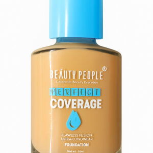 Beauty People Flawless Fusion Foundation – 30ml | Full Coverage | Lightweight Matte Finish | All Skin Types