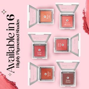 Hilary Rhoda Blush Rush 8 - Hilary Rhoda Blush Rush – Peach Lilly | Highly Pigmented Matte Blush | Silky Smooth, Buildable Coverage & Long-Lasting Colour – 6g - DsonMart - 1