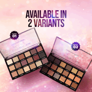 Hilary Rhoda Play N Blend Eyeshadow Palette 18 Trendy Colours Matte Shimmer Finish Superfine Blendable Long Lasting 20g 3 - Hilary Rhoda Play N Blend Eyeshadow Palette | 18 Trendy Colours | Matte & Shimmer Finish | Superfine, Blendable & Long-Lasting | 20g - DsonMart - 1