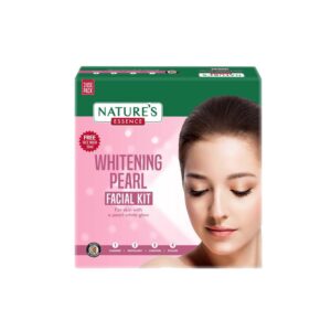 Nature’s Pearl Facial Kit – 60 g Radiance & Glow Facial Kit in 5 Steps for All Skin Types