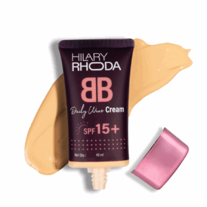 Hilary Rhoda BB Cream with SPF 15 | Lightweight Daily Wear BB Cream | Infused with Wheat Germ Oil & Jojoba Seed Oil | 40ml