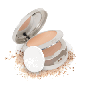 Hilary Rhoda Slay All Day Compact | 2-in-1 Matte & Shimmer Finish | Moisture-Infused, Oil-Control, Weightless Formula | With Sponge – 20g