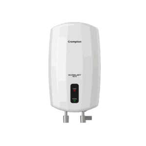 Crompton RapidJet DLX 3-Litre Instant Water Heater | 3000W Copper Heating Element | Anti-Rust Body | 4-Level Safety | White