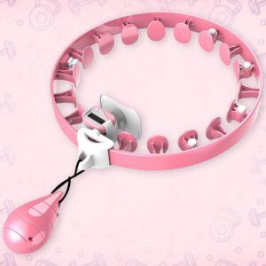 Smart Fitness Hula Hoops with Intelligent Counter for Weight Loss