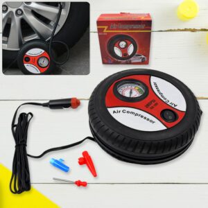 12V Tyre Inflator Compressor – Car & Bike Air Pump