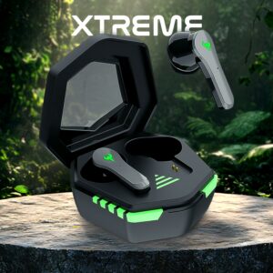 Xtreme Wireless Earbuds – IPX, 40H Playtime, Low Latency TWS