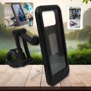 360 Rotation Bike Phone Mount – Waterproof Holder