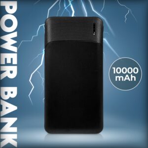 10000mAh Slim Power Bank – 22W Fast Charging