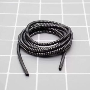 Metallic Cable Protector Spiral Wrap for Cords & Headphones