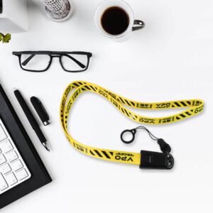 2 in 1 Lanyard Cable – USB Charging Neck Strap
