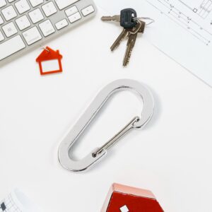 Small Snap Hook Keychain – Durable Carabiner Loop Belt
