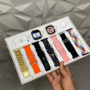 10 in 1 Smartwatch Earphones Combo – Ultra 2 with Straps