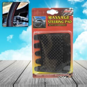 Silicon Car Massage Steering Cover – High Quality 2 Pc Set