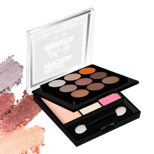 Hilary Rhoda Glow Up Palette | 9 Eyeshadows, Blush, Highlighter & Powder