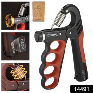 Hand Grip Strengthener – Adjustable Finger Strength Trainer