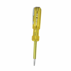 Taparia Tester 813 Screw Driver Analog Voltage Tester yellow (pack of1)