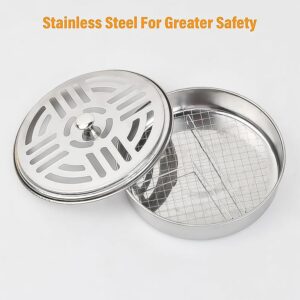 02 054ab7d6 ff18 4c60 837e 107259c16872 - Decorative Mosquito Coil Holder for Home & Outdoor Use – Metal Safe Coil Tray - DsonMart - 1