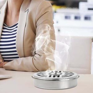 04 0a70ecf0 3a6e 4a86 8e1d 256f40bf15a1 - Decorative Mosquito Coil Holder for Home & Outdoor Use – Metal Safe Coil Tray - DsonMart - 1