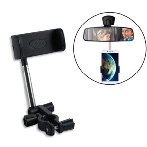 2 In 1 Car Mobile Holder with Refillable Aromatic Tablet – Dashboard & Air Vent Mount