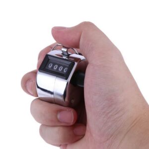 4 Digits Hand Tally Counter – Manual Clicker