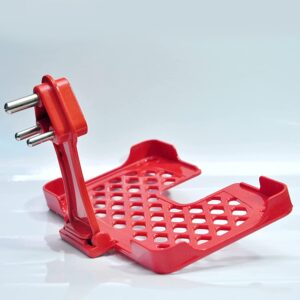 Mobile Charging Wall Holder Stand for Phone | Best Multi-Purpose Red Holder