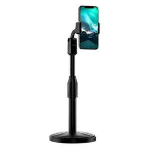 Adjustable Mobile Phone Stand for Table – Height Adjustable 360° Rotating Holder